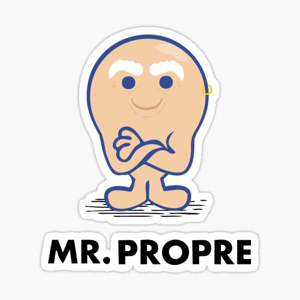 Mr Propre Sticker By Kiji Redbubble