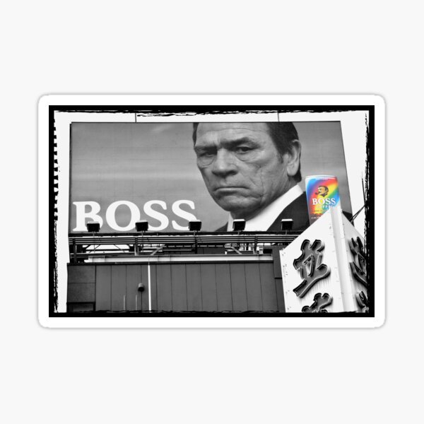 Automne au Japon: Tommy Lee Jones - Patron des Bad-Asses Sticker
