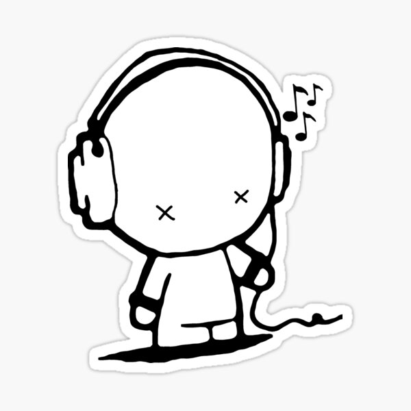 Music Man Sticker