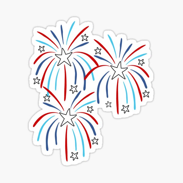 Download 4th Of July Stickers Redbubble