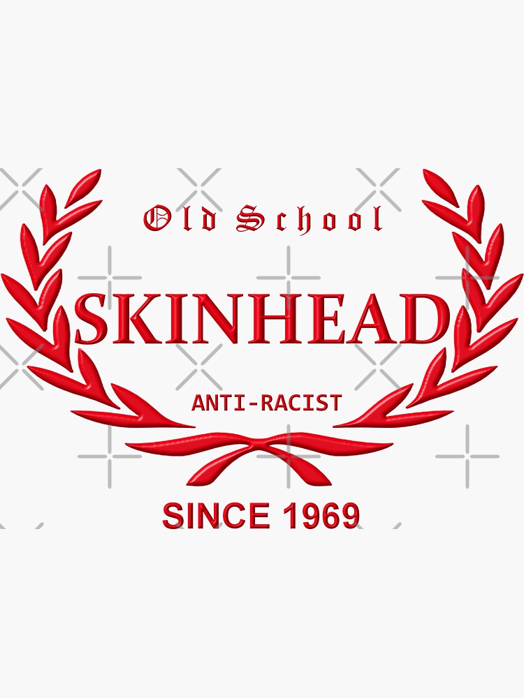 Old School Skinhead (in red)