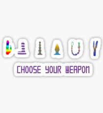 Battle of the toys Sticker