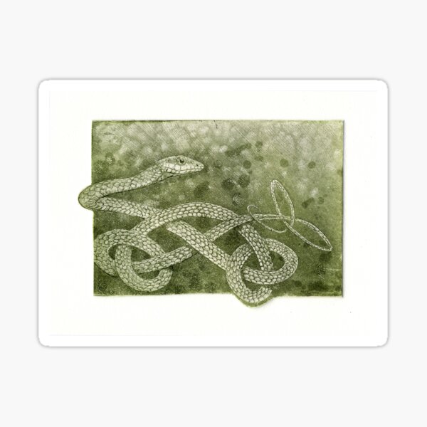 Item preview, The Green Tree Snake designed and sold by SnakeArtist.
