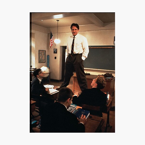 Dead Poets Society Shirt/Sticker Photographic Print