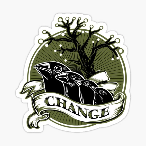 Darwin's Finches Sticker