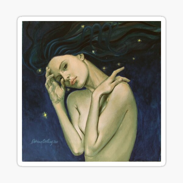 "Virgo"...from "Zodiac signs" series Sticker