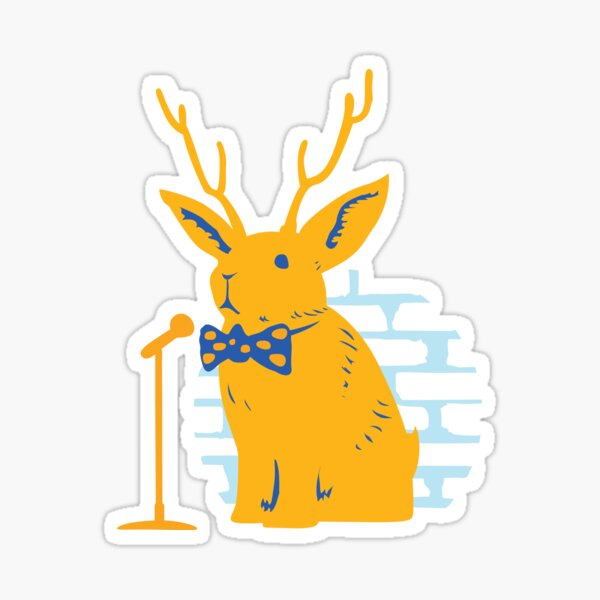 The Rare and Elusive Jokealope Sticker