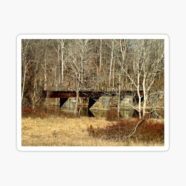 Item preview, Old Railroad Bridge - Green Lane Reservoir PA designed and sold by MotherNature.