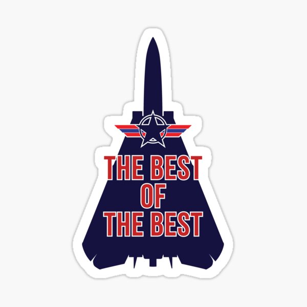 "The Best of the Best Blue" Sticker for Sale by destinysagent Redbubble
