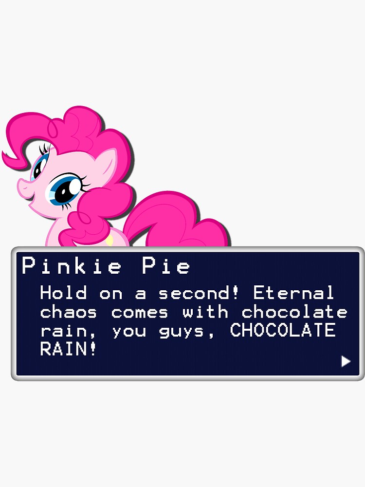 My Little Pony Pinkie Pie Quote Shirt | Sticker