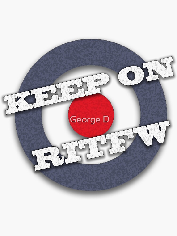  keep on rockin in the free world sticker for sale by georginho