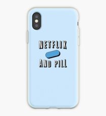 Netflix and Pill iPhone Case