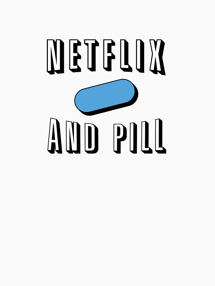 Thumbnail 7 of 7, Classic T-Shirt, Netflix and Pill designed and sold by pan-australia.