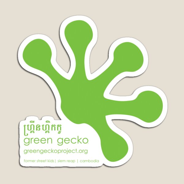 Gecko footprint Magnet