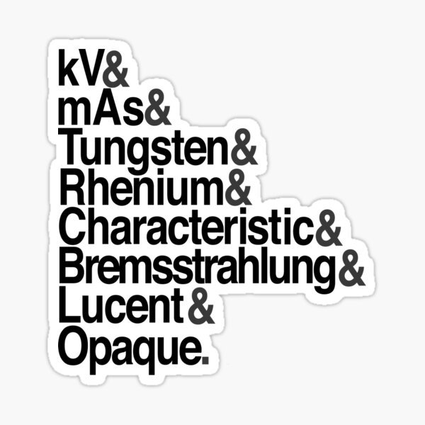 Artikel-Vorschau von Radiologie von bis Helvetica, designt und verkauft von Xray Eames.