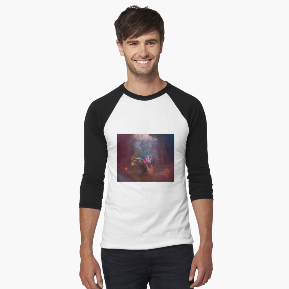 Item preview, Baseball ¾ Sleeve T-Shirt designed and sold by autumnsgoddess.