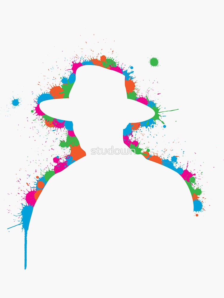 "Human Paintball Shield" Sticker by studown Redbubble