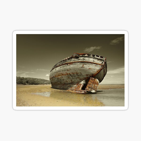 Shipwreck - Dullas Bay Sticker