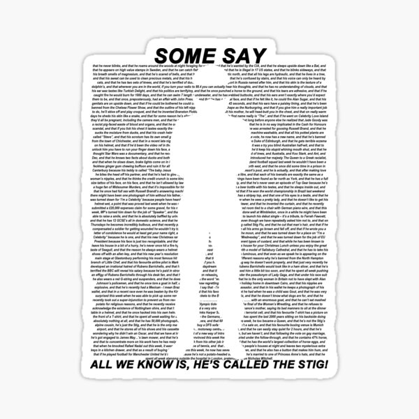 The Stig Sticker