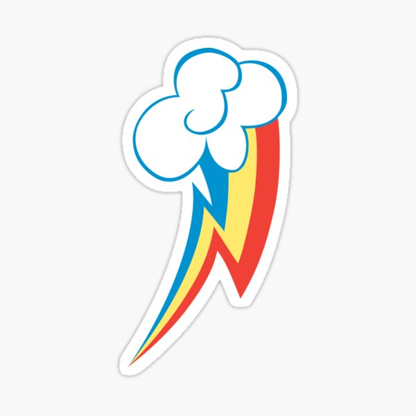 Item preview, Rainbow Dash Cutie Mark designed and sold by neechan.