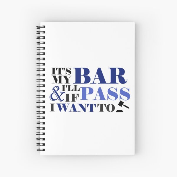 Rockin' the Bar! Spiral Notebook
