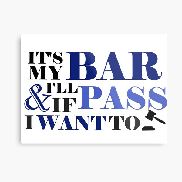Rockin' the Bar! Metal Print