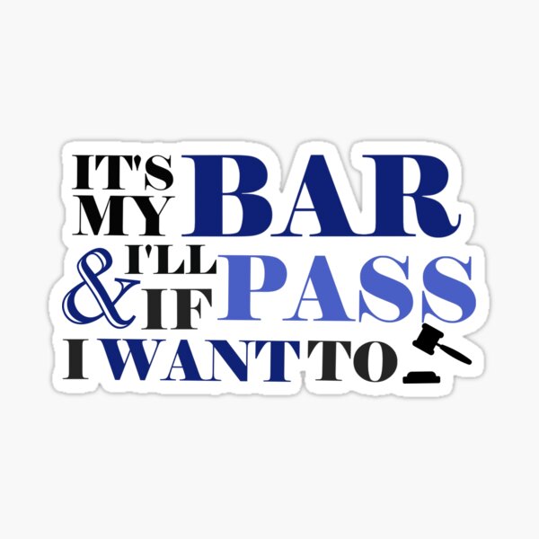 Rockin' the Bar! Sticker