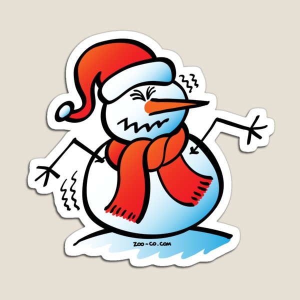 Item preview, Shivering Snowman designed and sold by Zoo-co.