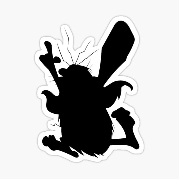 Captain Caveman Silhouette Sticker For Sale By Portraitlady Redbubble   St,small,507x507 Pad,600x600,f8f8f8 