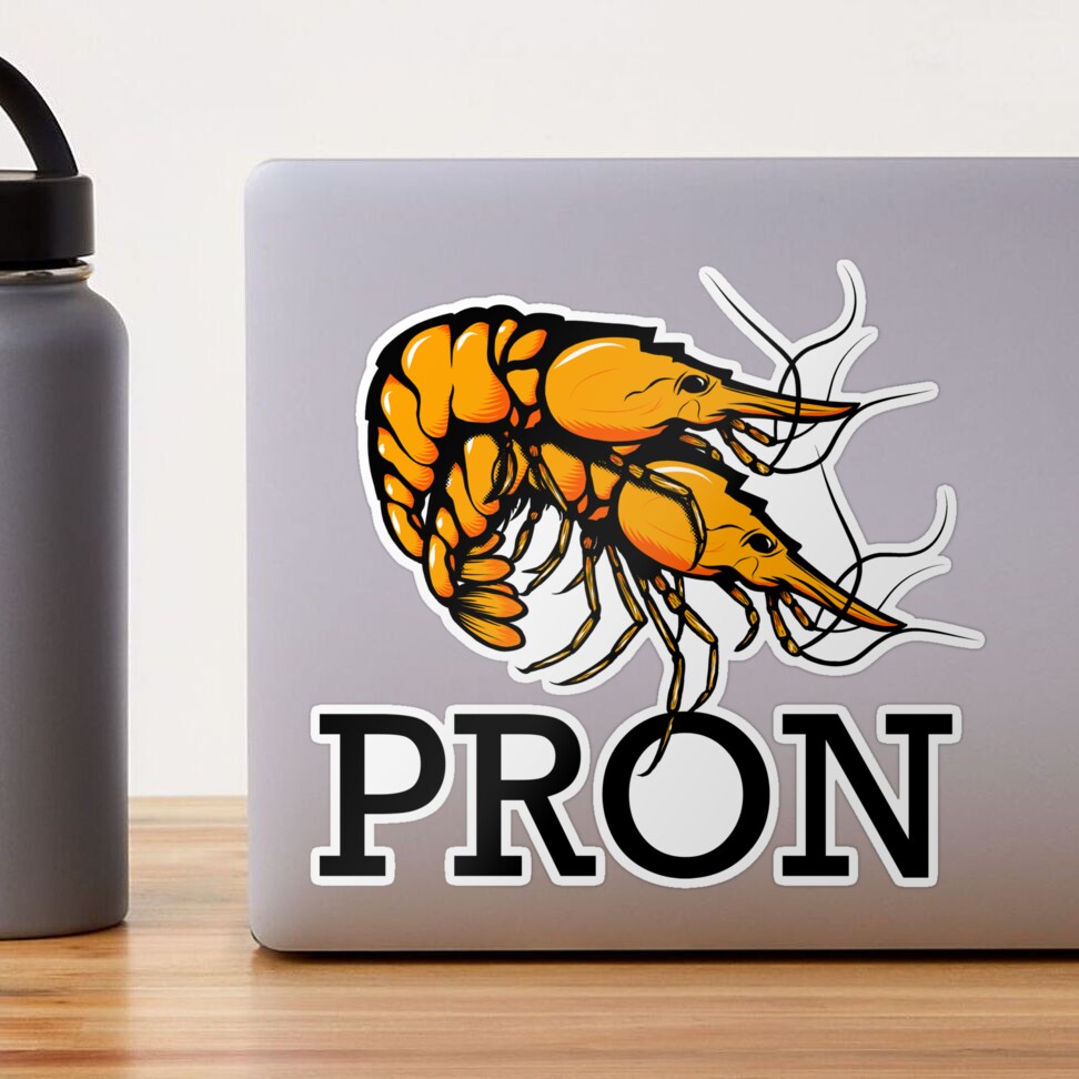 Pron Sticker for Sale by Tom Ledin | Redbubble