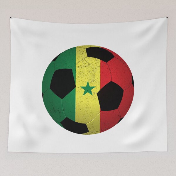 Artikelvorschau, Fußball, Senegal-Fußballdesign, Senegal-Flagge entworfen und verkauft von marosharaf.