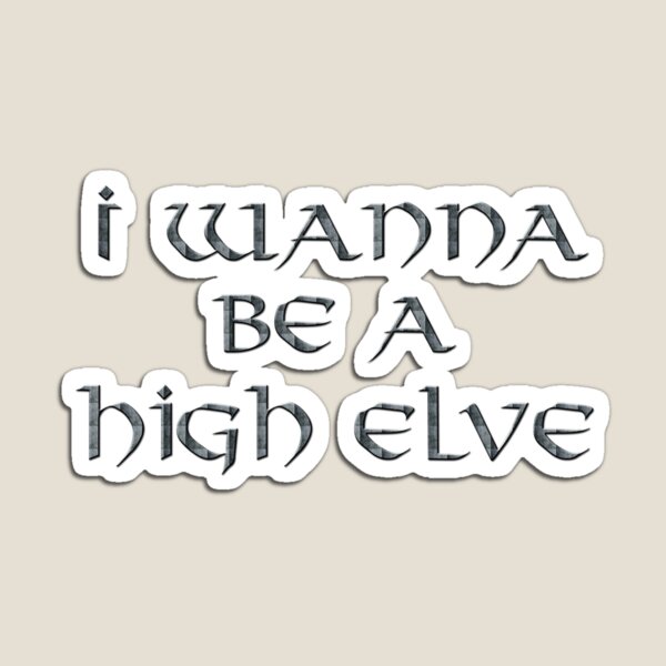 Item preview, High Elves Text Only designed and sold by Miltossavvides.