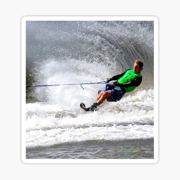 Water-skiing Sticker