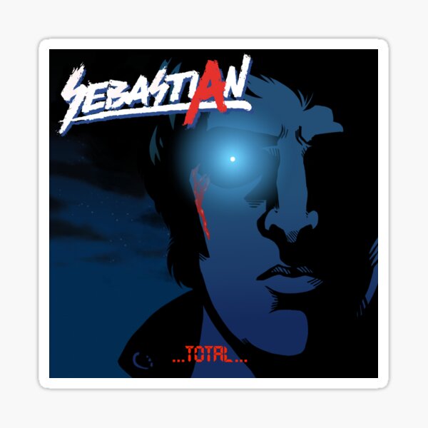 Kavinsky Nightcall 1 Album Cover Sticker