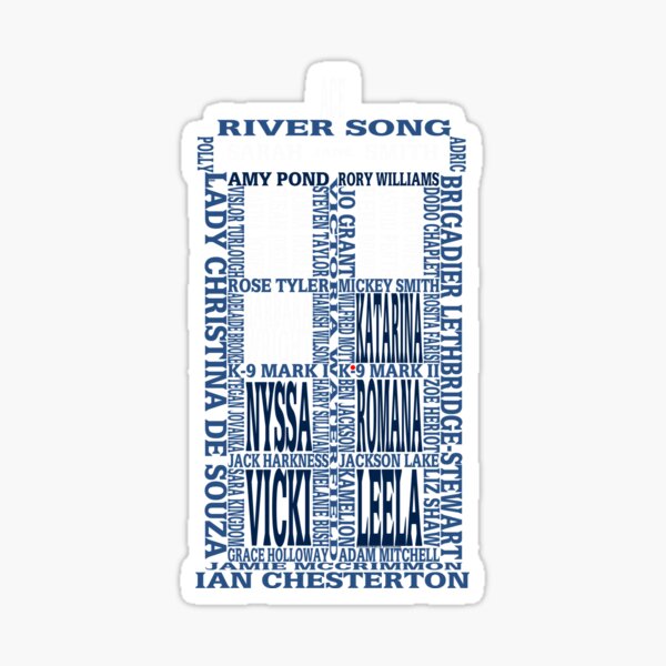 Who's Your Companion Sticker