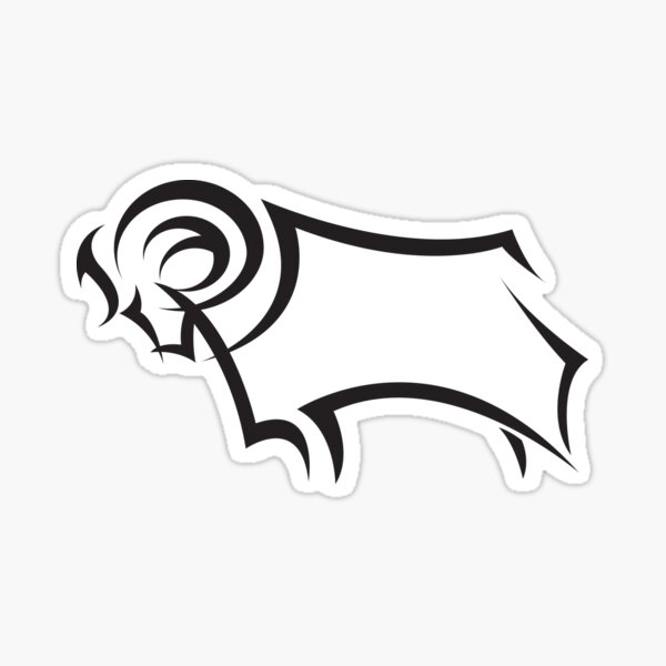 Tribal Ram Sticker By Fulep Redbubble