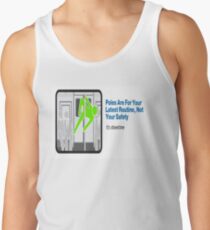 Camisetas de tirantes para hombre Señal de metro de MTA NYC Es Showtime