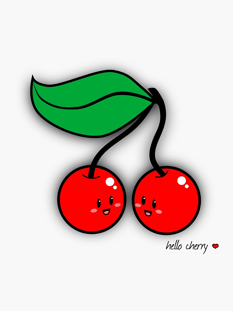 Hello Cherry - two lof bees by Cheeseness