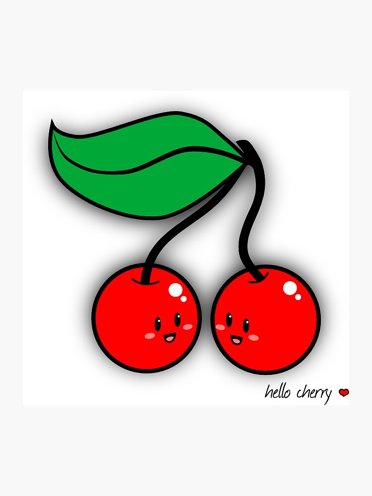 Hello Cherry - two lof bees by Cheeseness