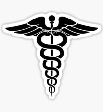 Caduceus Sticker