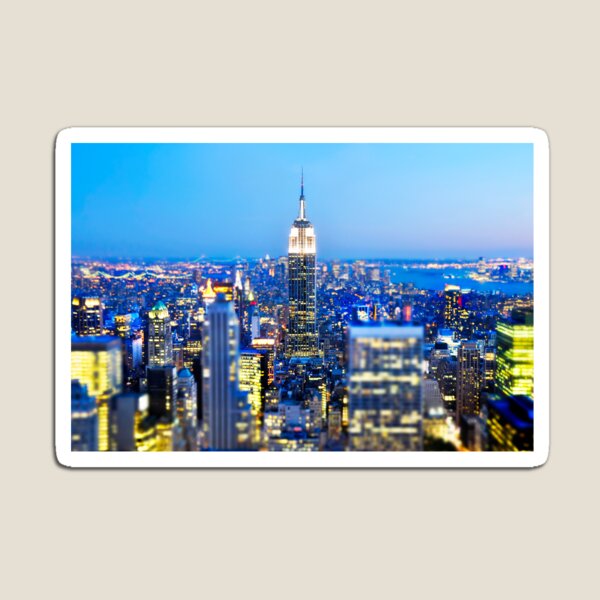 Empire State Building at Night: NYC Magnet