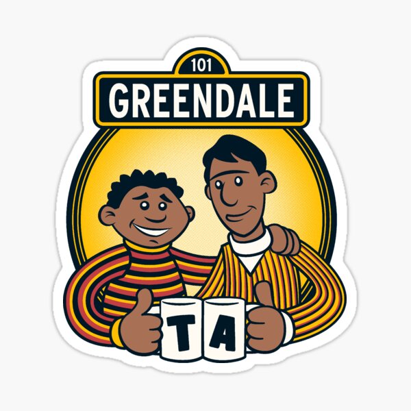 Greendale Street Sticker
