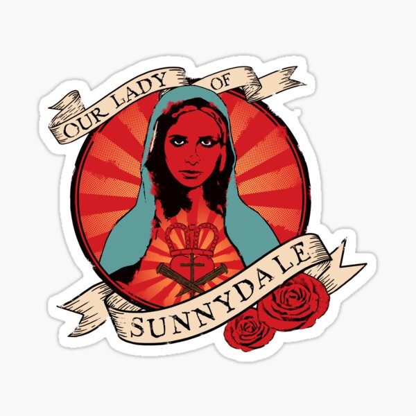 Buffy the Vampire Slayer Slaying Team Die Cut Sticker