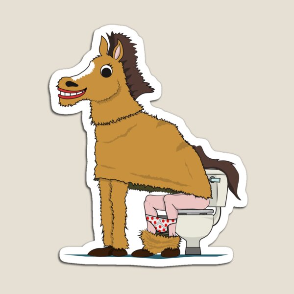 Item preview, Horse on Toilet designed and sold by Andy Scullion.