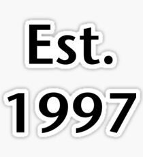 1997 Sticker