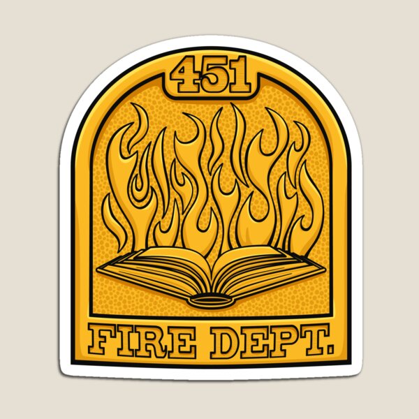 Fire Department 451 Magnet