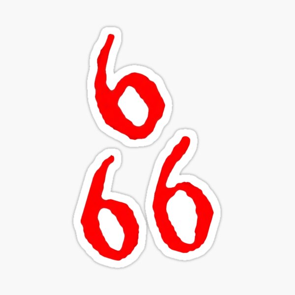 666 Stickers | Redbubble