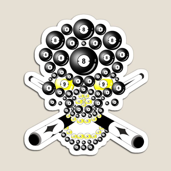 Skull-O-Balls Magnet