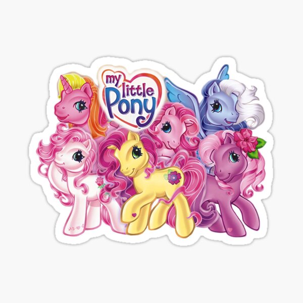 Vista previa del artículo con la obra «Mis pequeños ponis», diseñado y vendido por telephile23.
