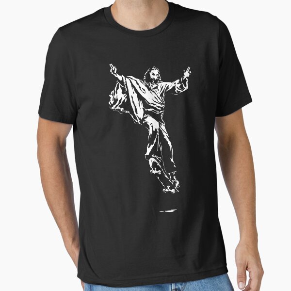 Ollie Christ (white on dark Tee) Essential T-Shirt